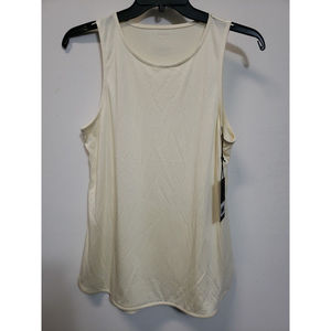 Peach Alina Tank Top L Yellow Moisture Wicking athletic tunic sleeveless USA